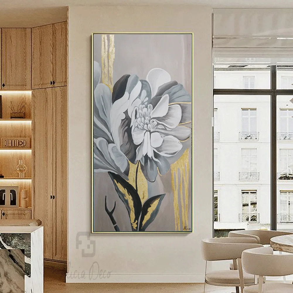 Silver Peony