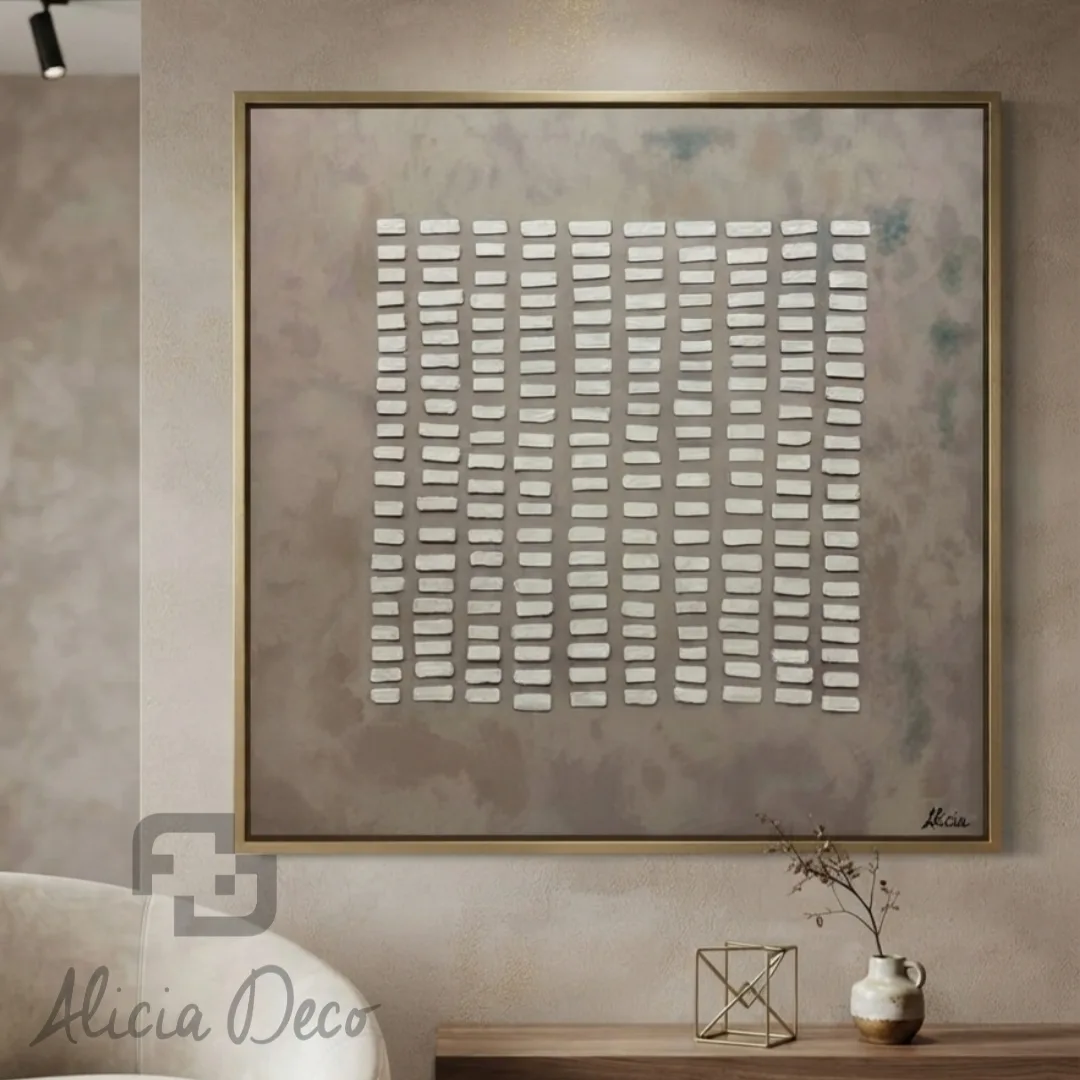 Woven Rows Relief