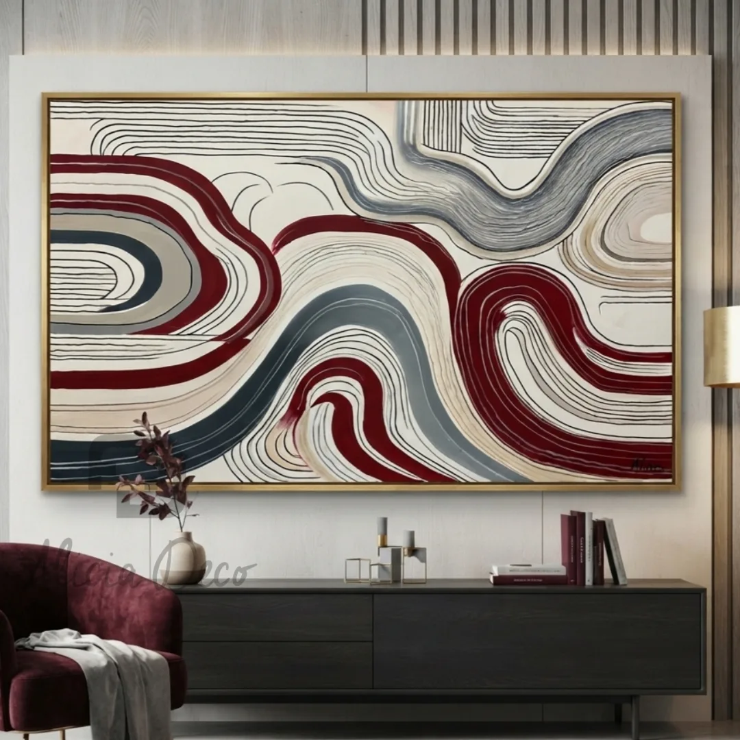 Crimson Contour Tide