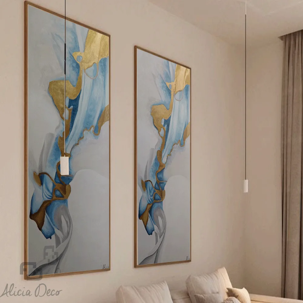 Azure Gold Cascade