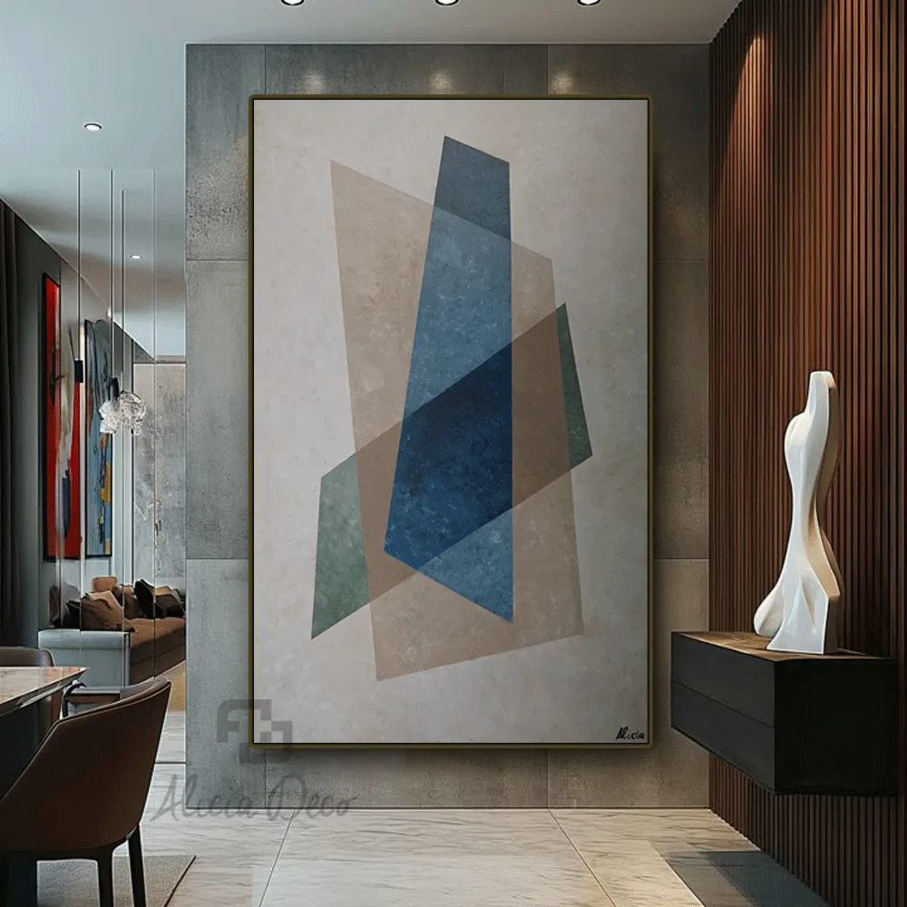 Blue Facets