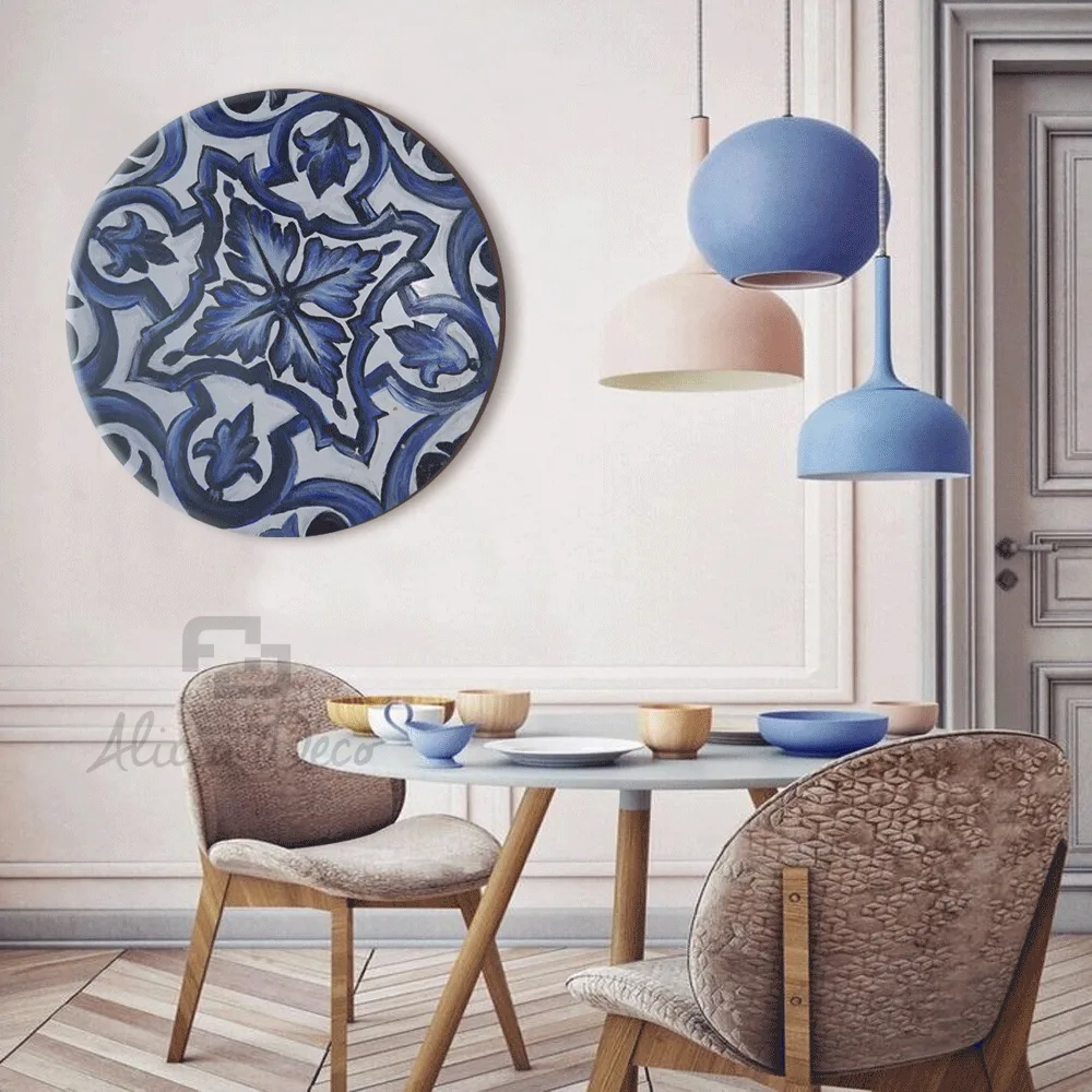 Indigo Arabesque