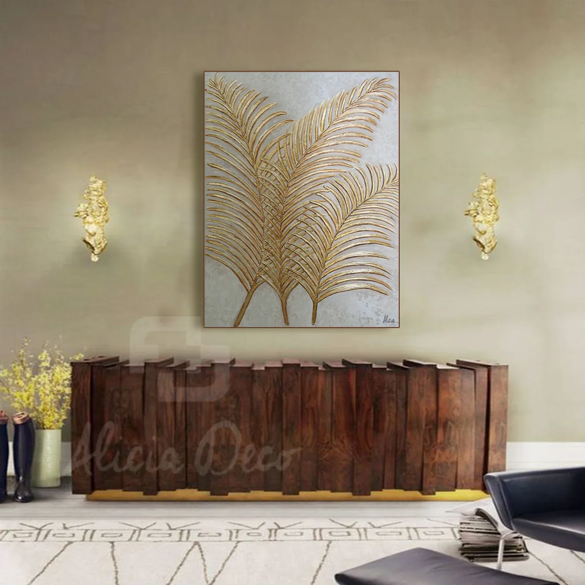 Gilded Palms