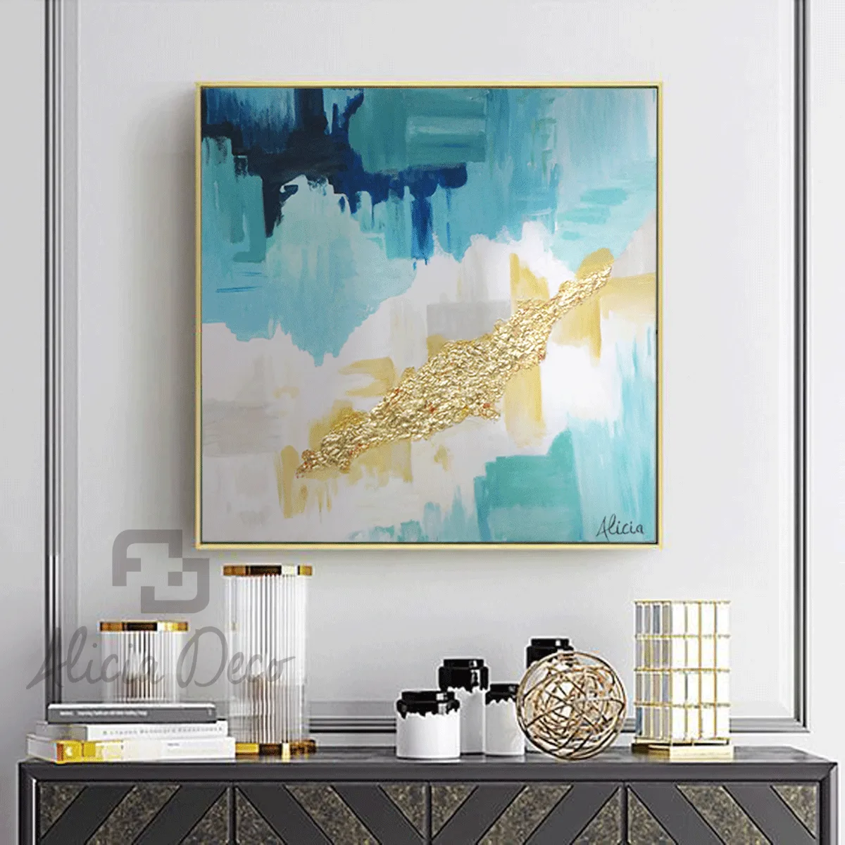 Turquoise Gold Rift