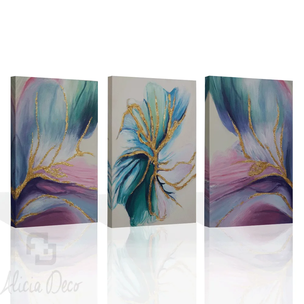 Gilded Iris Flow