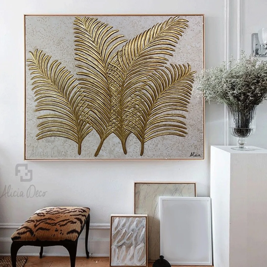 Golden Palm Canopy