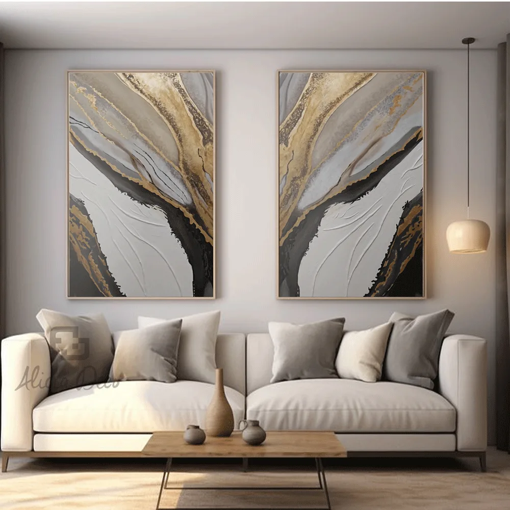 Gilded Current Pair